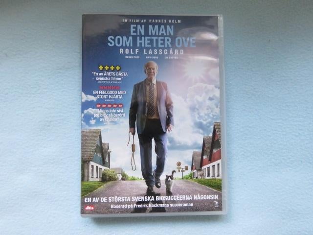 Zweedse DVD: En man som heter Ove met o.a. Rolf Lassgård, Vanaf 12 jaar, Ophalen of Verzenden, Zo goed als nieuw, Drama