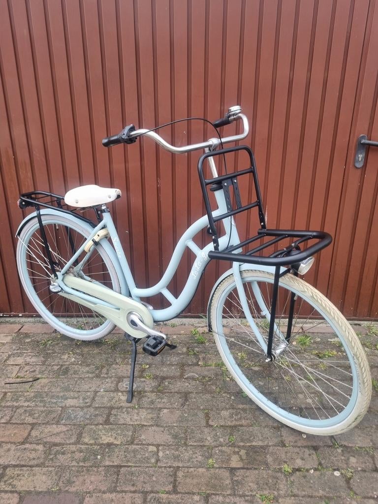 Sparta lola jo moederfiets 28inch 3speed in nette staat, Fietsen en Brommers, Fietsen | Dames | Moederfietsen, 2 zitjes, Sparta