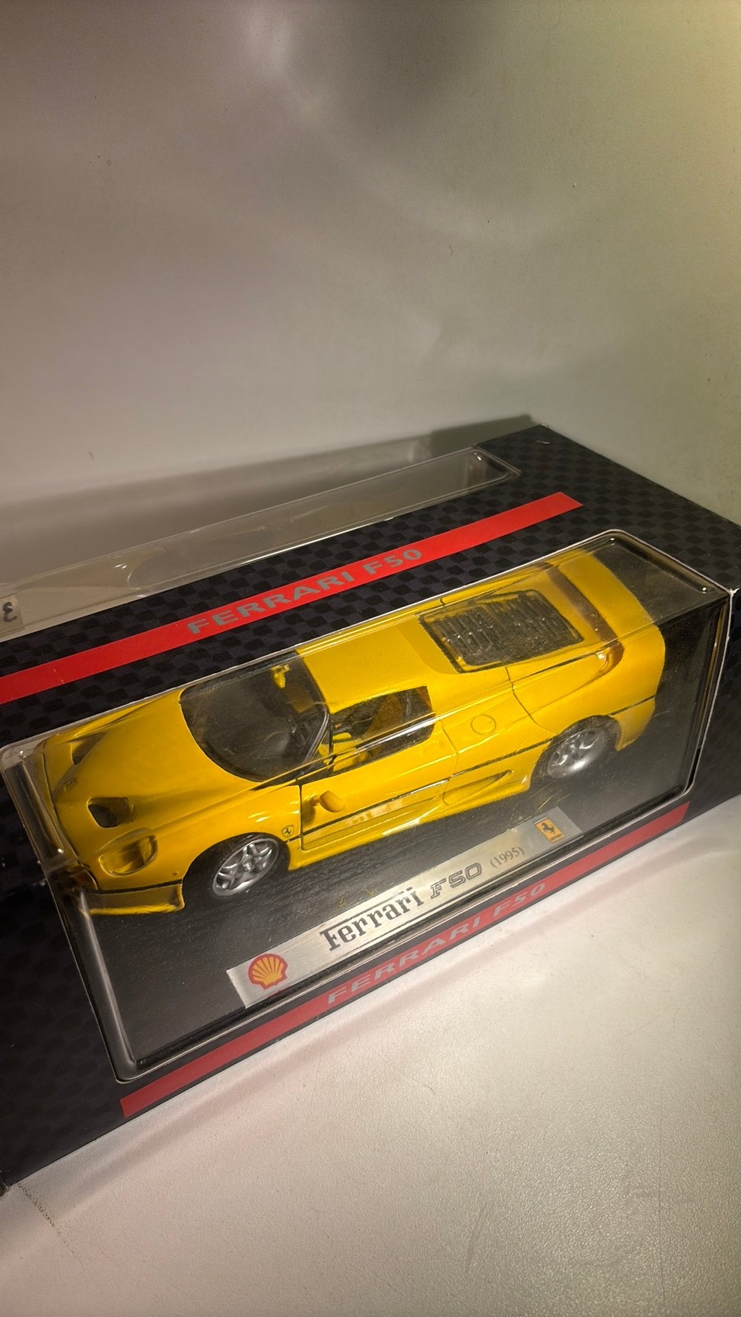 Ferrari f50 shell 1.18, Ophalen of Verzenden, Bburago, A, A