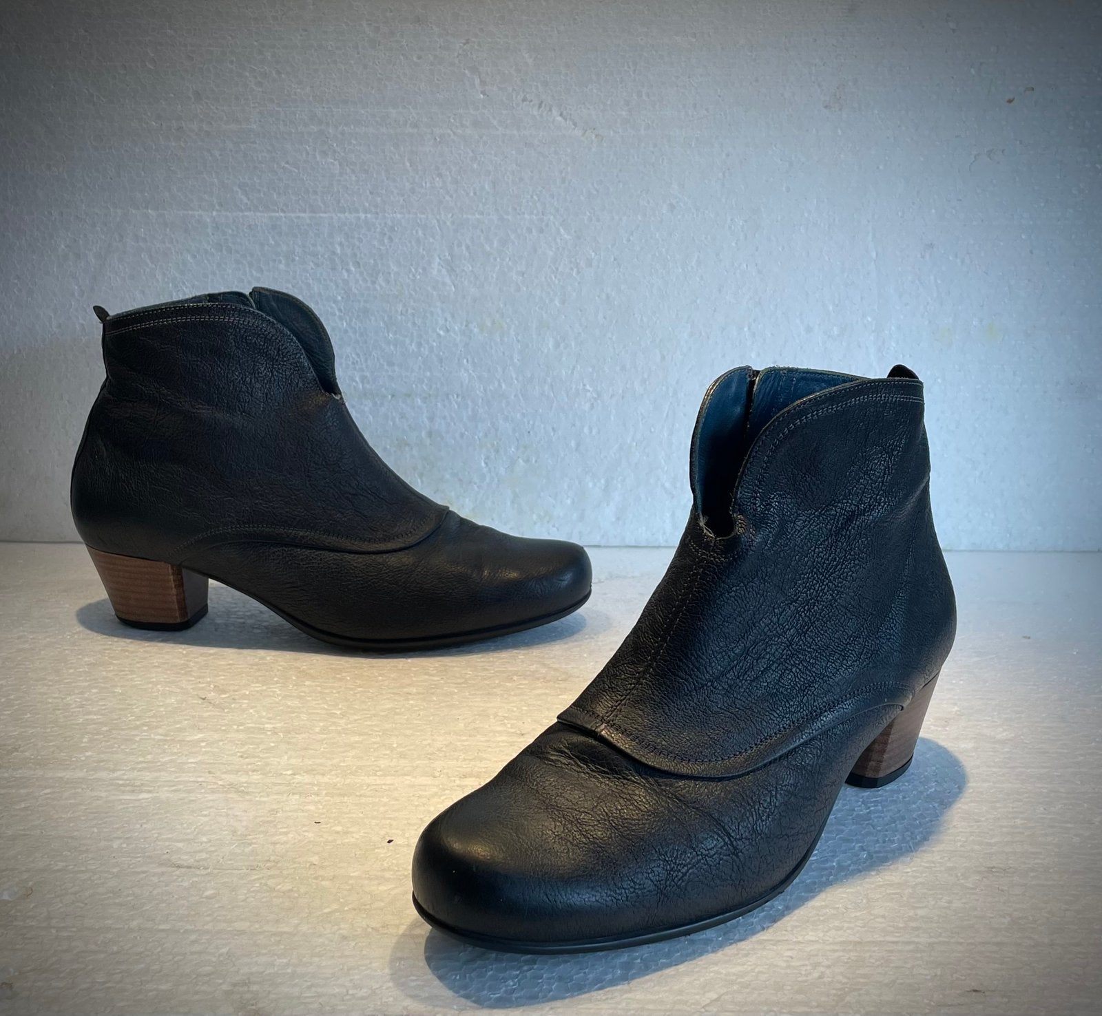 Durea Comfort design enkel laarzen zwart 39 G, Ophalen of Verzenden, Zo goed als nieuw, Schoenen met lage hakken