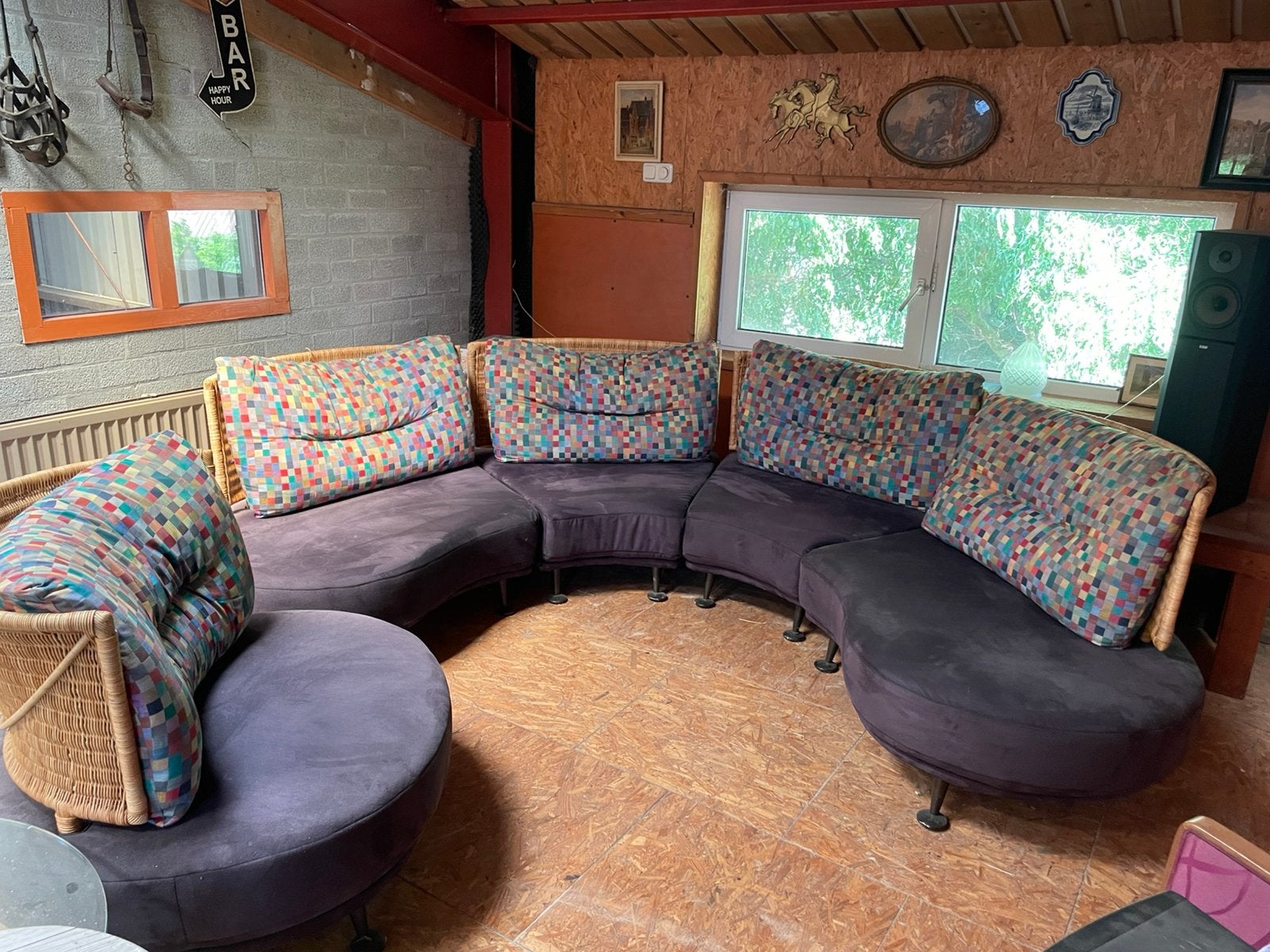 Unieke Design bank Rolf Benz !!! Moet weg, Ophalen, Zo goed als nieuw, Stof