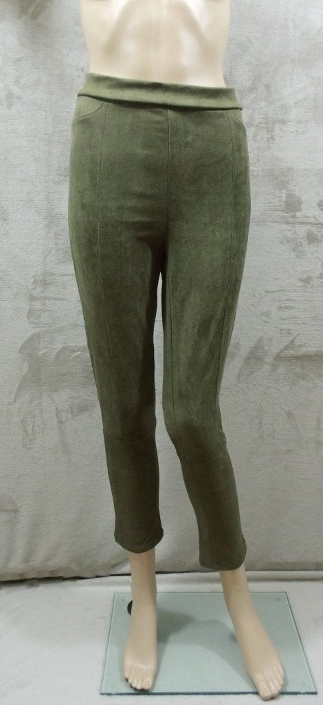 Suède Legging Olijf in maat S - M of L (295), Kleding | Dames, Legging, Nieuw, Ophalen of Verzenden, Nicolle_Lingerie