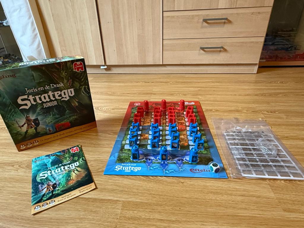 Stratego Junior Joris en de Draak Efteling Editie, Een of twee spelers, Ophalen, Zo goed als nieuw