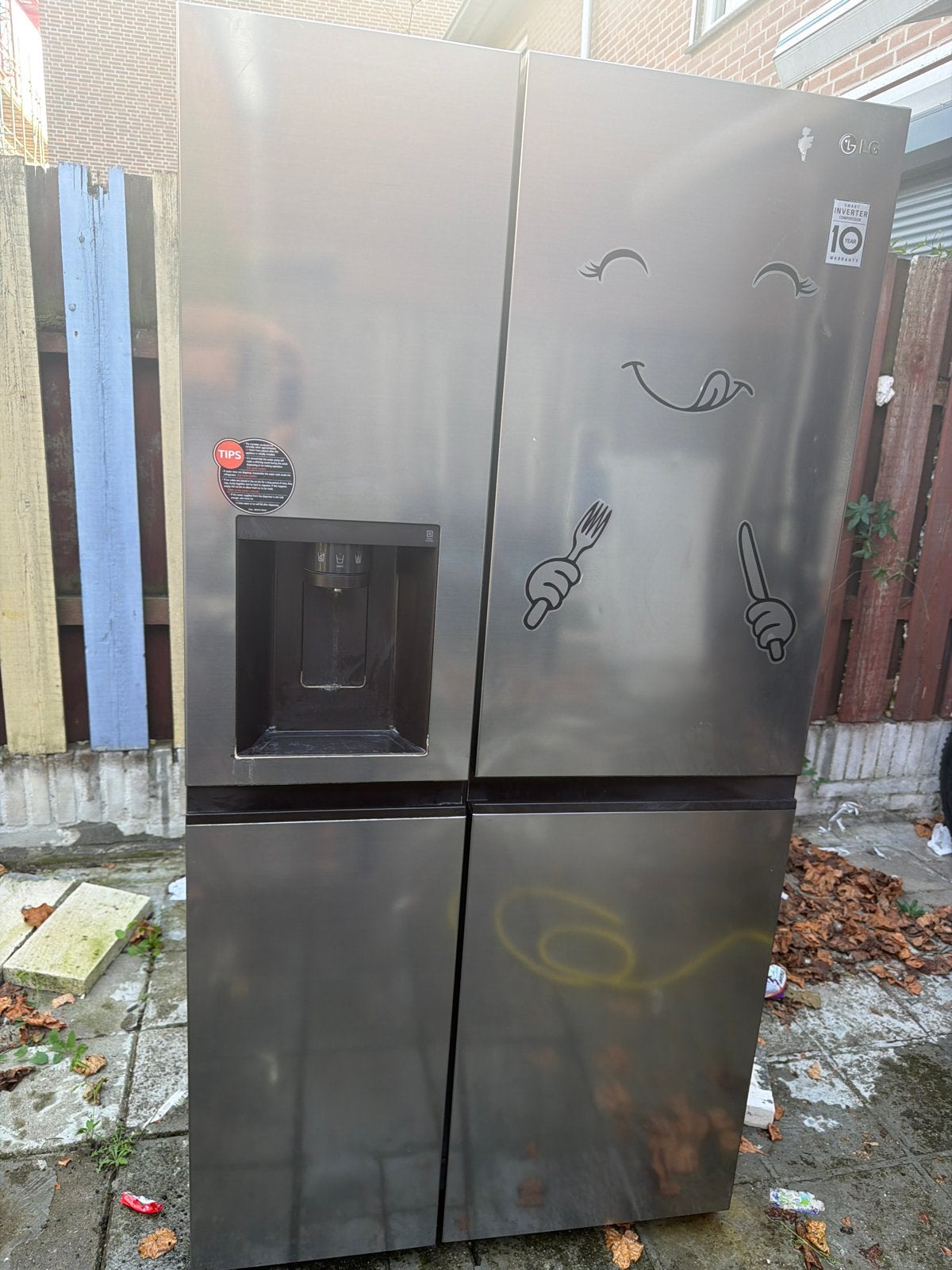 LG Amerikaanse koelkast - IJsblokjes defect