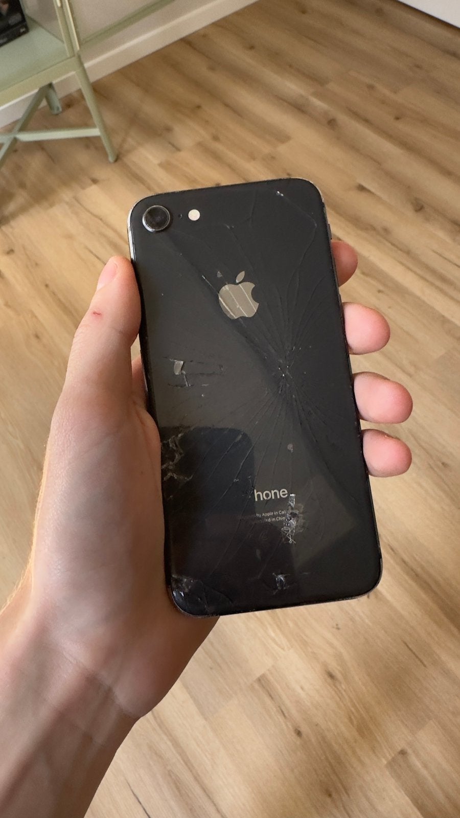 iPhone 8 - zwart - 64gb - 73% batterij, Telecommunicatie, Mobiele telefoons | Apple iPhone, Gebruikt, Ophalen of Verzenden, 64 GB