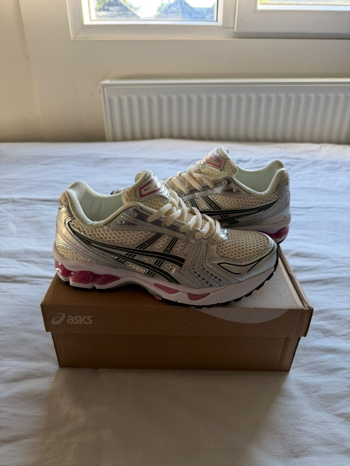 Asics gel-kayano 14 cream sweet pink, Kleding | Dames, Schoenen, Nieuw, Ophalen of Verzenden, Sneakers of Gympen, Roze