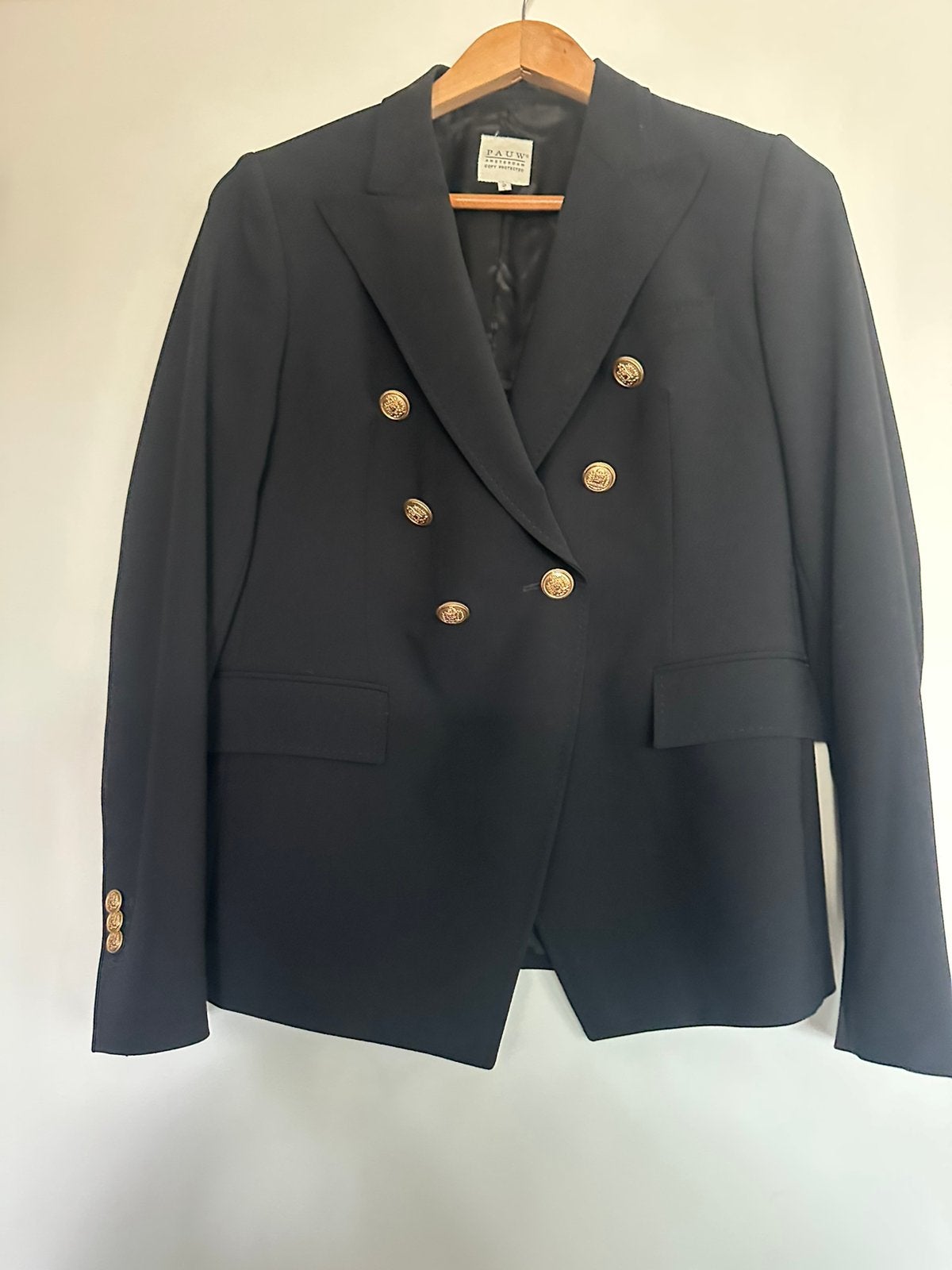 Originele zwarte Pauw blazer in mt 2 (nieuwste model), Kleding | Dames, Jasjes, Kostuums en Pakken, Ophalen of Verzenden, Zo goed als nieuw