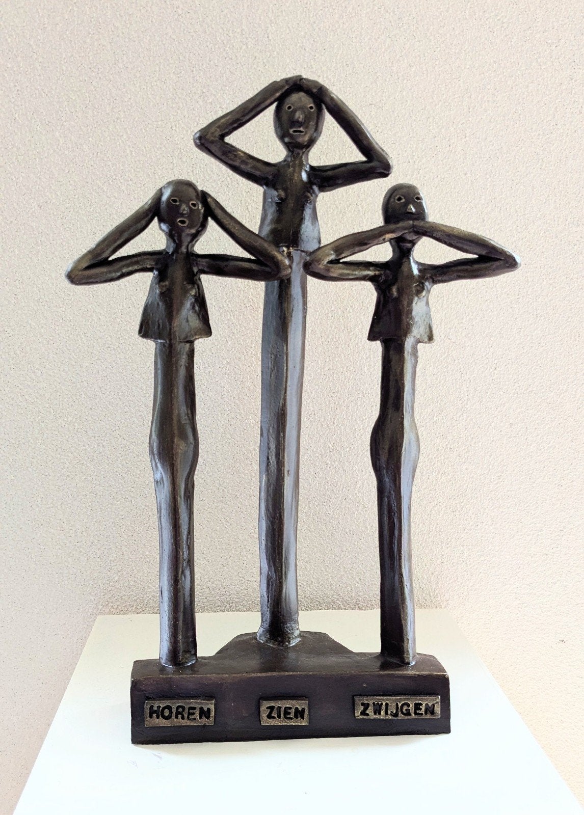 Keramiek beeld, Antiek en Kunst, Kunst | Designobjecten, Ophalen of Verzenden