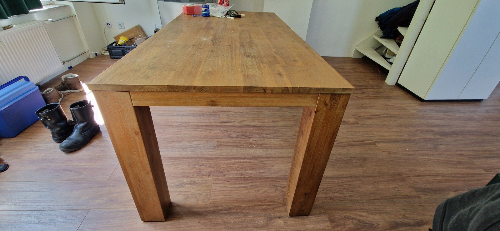 Eettafel, Ophalen, Gebruikt, 50 tot 100 cm, 150 tot 200 cm