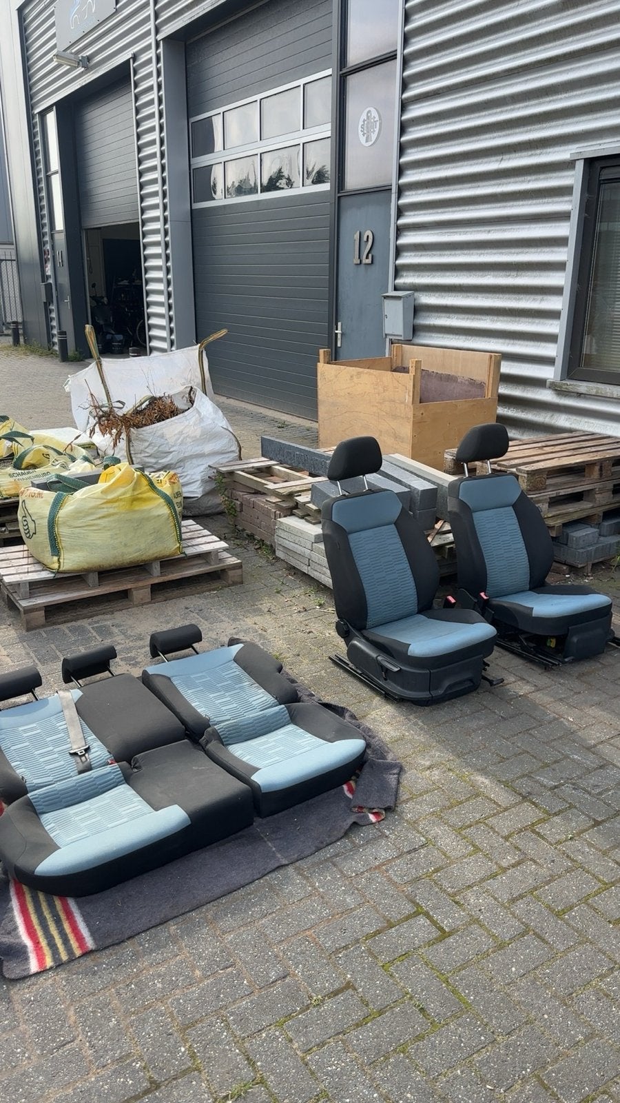 Volkswagen Polo 6R/C stoelen – gebruikt, Ophalen of Verzenden, Gebruikt, Universele onderdelen