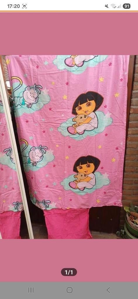 Dora dekbed overtrek, Kinderen en Baby's, Ophalen, Jongetje of Meisje, Dekbedovertrek