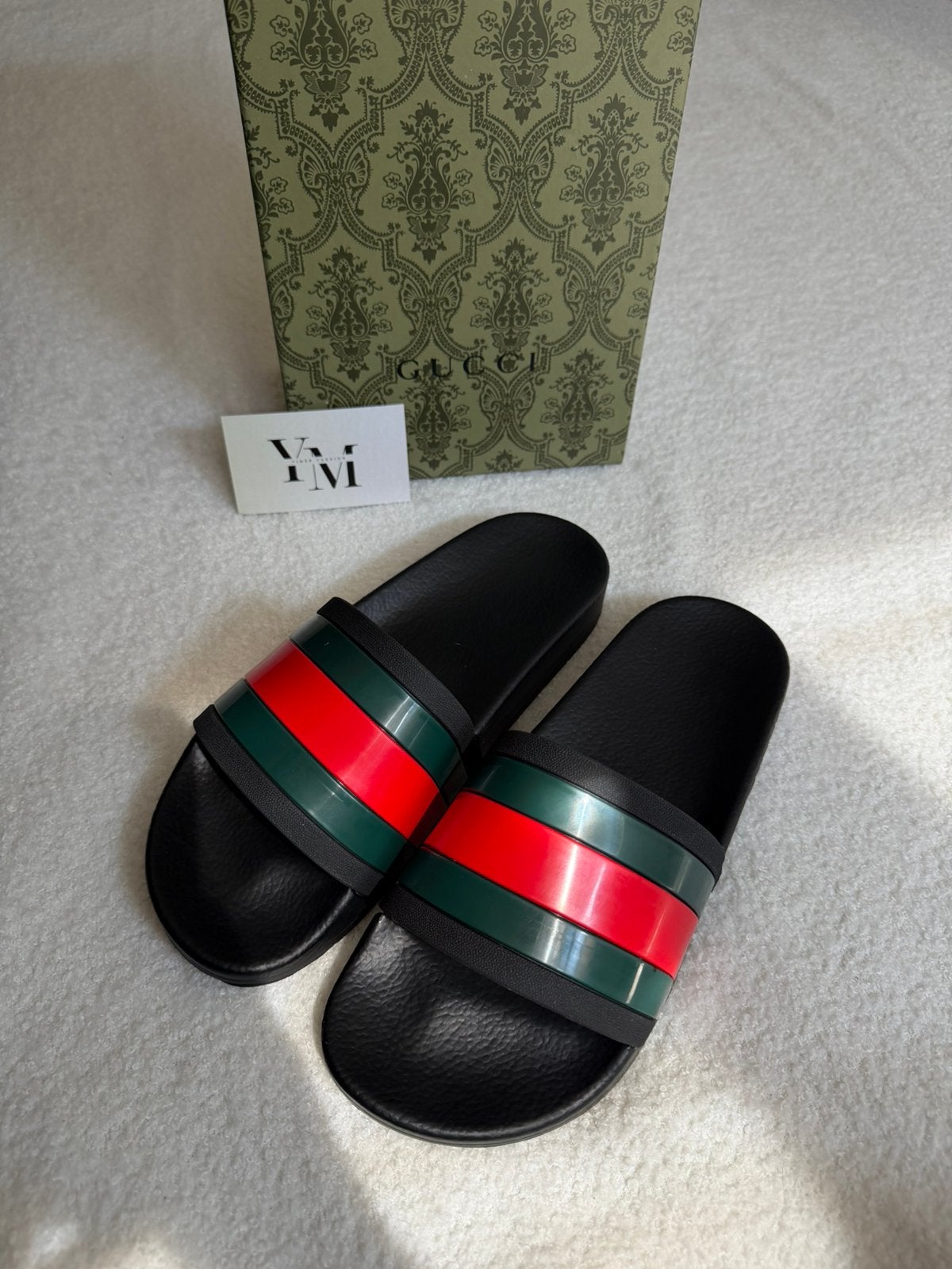 Gucci slippers, Kleding | Heren, Slippers, Zwart, Nieuw, Ophalen of Verzenden