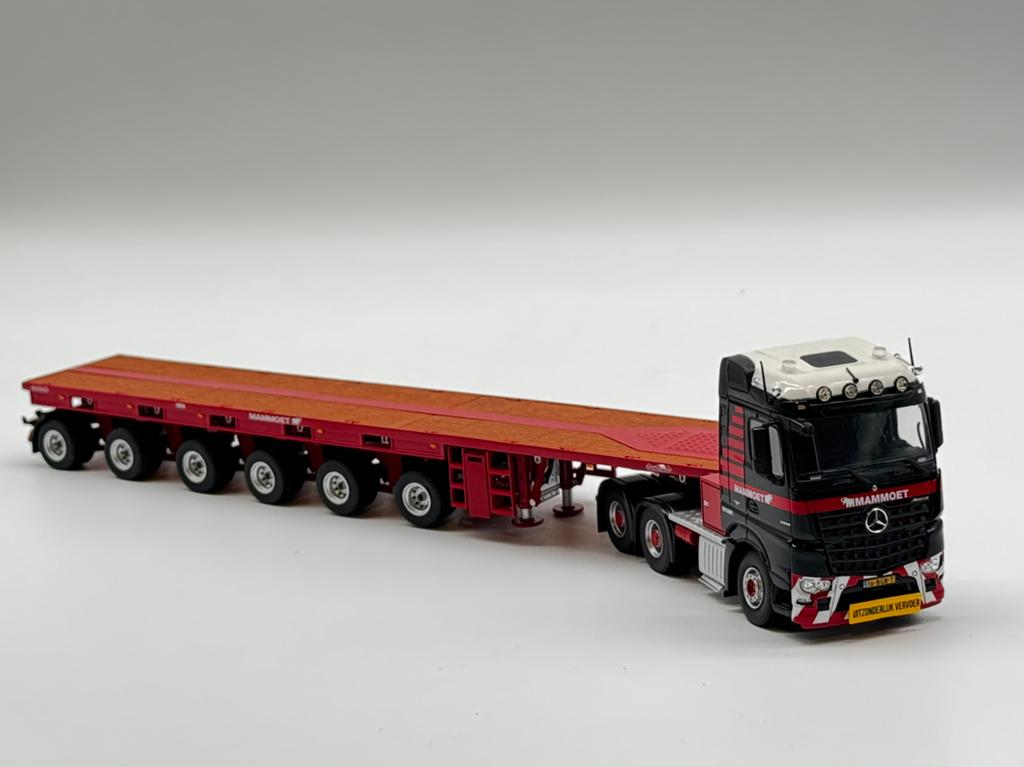WSI IMC Mercedes AROCS + Nooteboom ballasttrailer MAMMOET