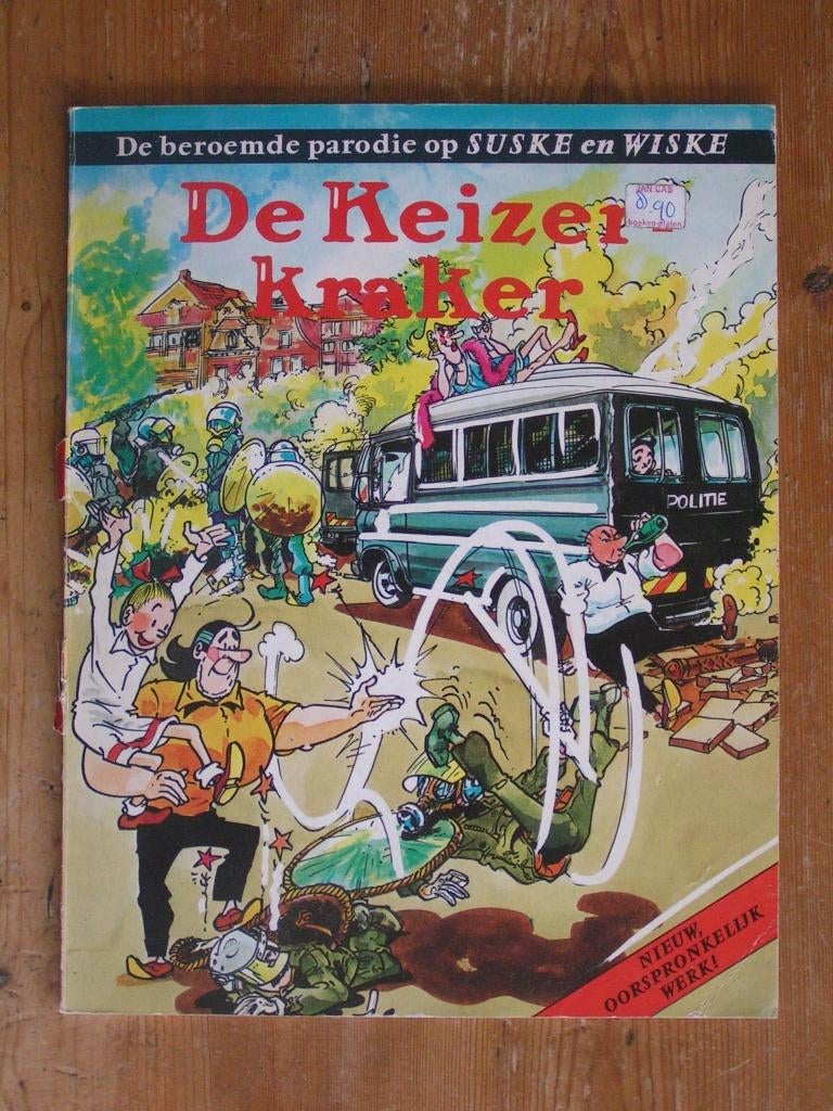 Suske en Wiske - nn_De keizer kraker [parodie], Eén stripboek, Ophalen of Verzenden, Gelezen
