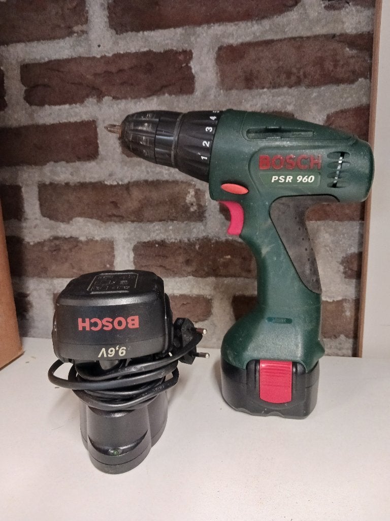 accuboor BOSCH, Ophalen, Gebruikt, Minder dan 400 watt, Boor- en Schroefmachine