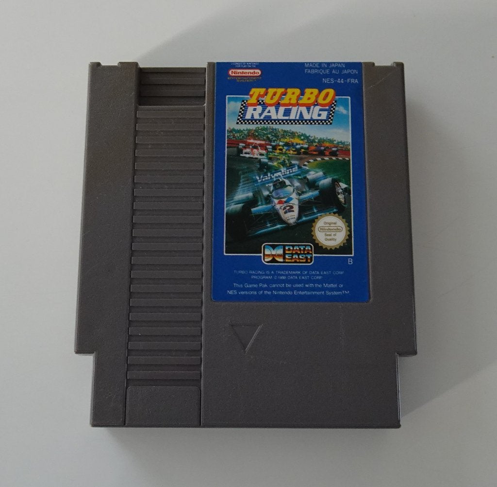 Turbo Racing voor Nintendo NES, Ophalen, 1 speler, Racen en Vliegen, Zo goed als nieuw