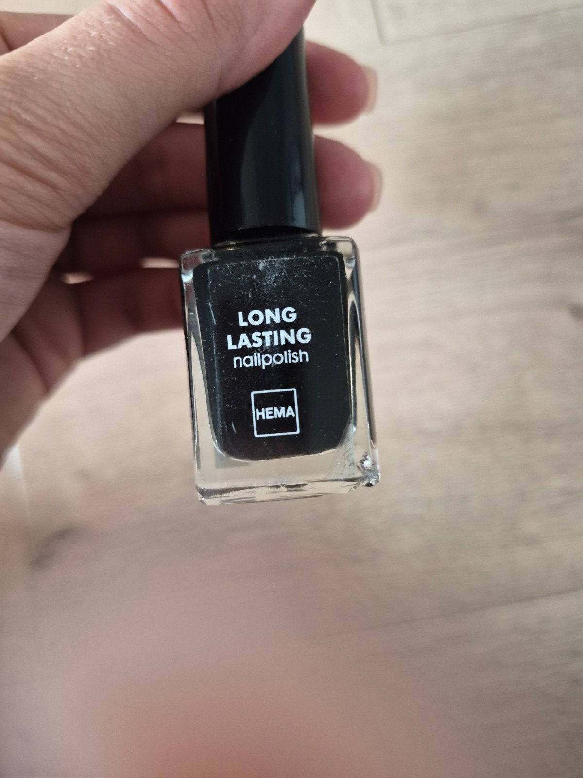 nagellak long lasting, Ophalen, Gebruikt, Zwart, Handen en Nagels