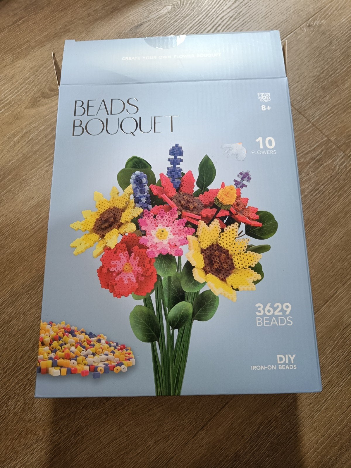 Beads Bouquet DIY Strijkkralen Bloemen Knutselset, Ophalen, Nieuw, Meerkleurig, Natuur en Bloemen