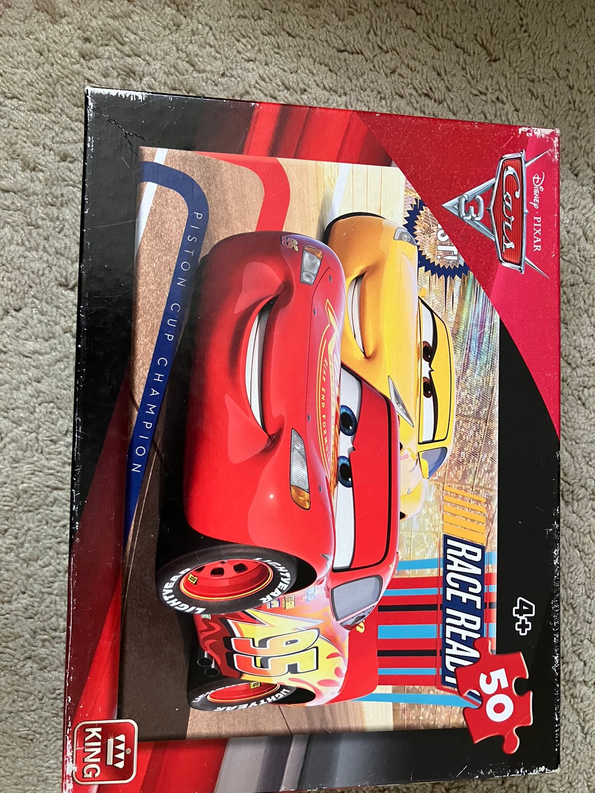 2 Cars puzzels in zeer goede staat, Ophalen of Verzenden, 10 tot 50 stukjes, Zo goed als nieuw