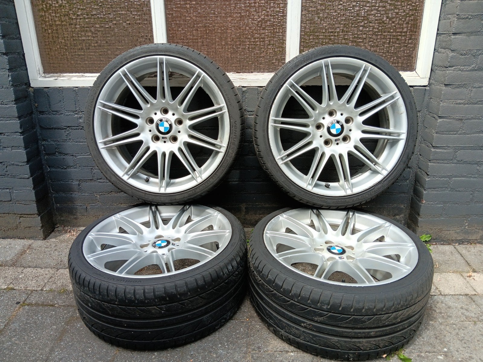Originele 19-inch 'M Dubbelspaak 225' lichtmetalen breedset, Auto-onderdelen, Gebruikt, Velg(en), Personenwagen, Ophalen