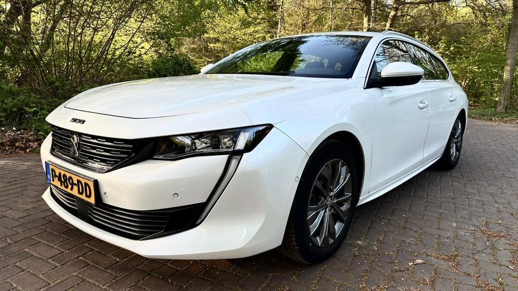 Peugeot 508 SW 1.6 PureTech | Automaat | Full options | Wit, Auto's, Peugeot, 745 kg, Zwart, 4 cilinders, 181 pk