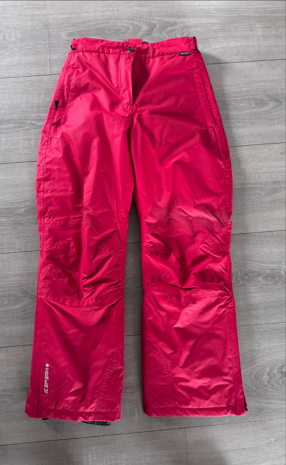 Icepeak skibroek rode maat 38, Ophalen of Verzenden, Zo goed als nieuw, Maat 38/40 (M), Broek
