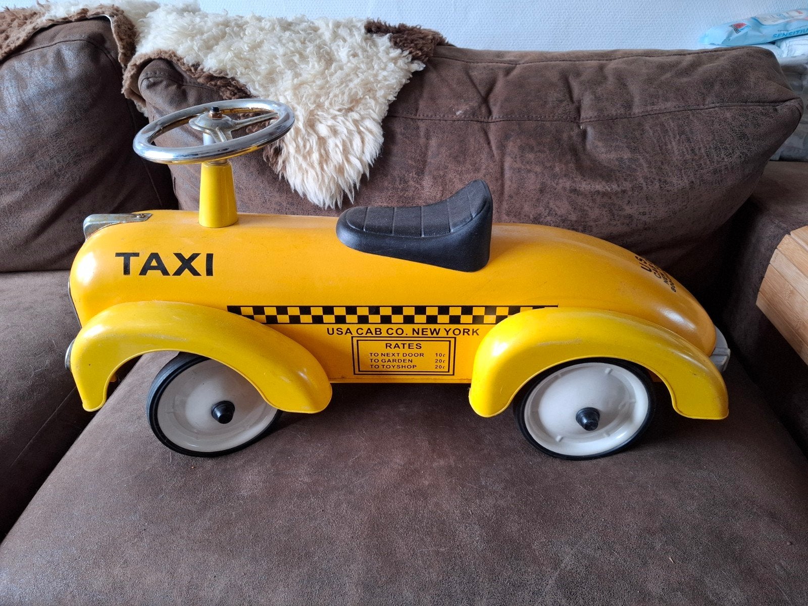 Vintage loopauto(taxi), Ophalen, Gebruikt