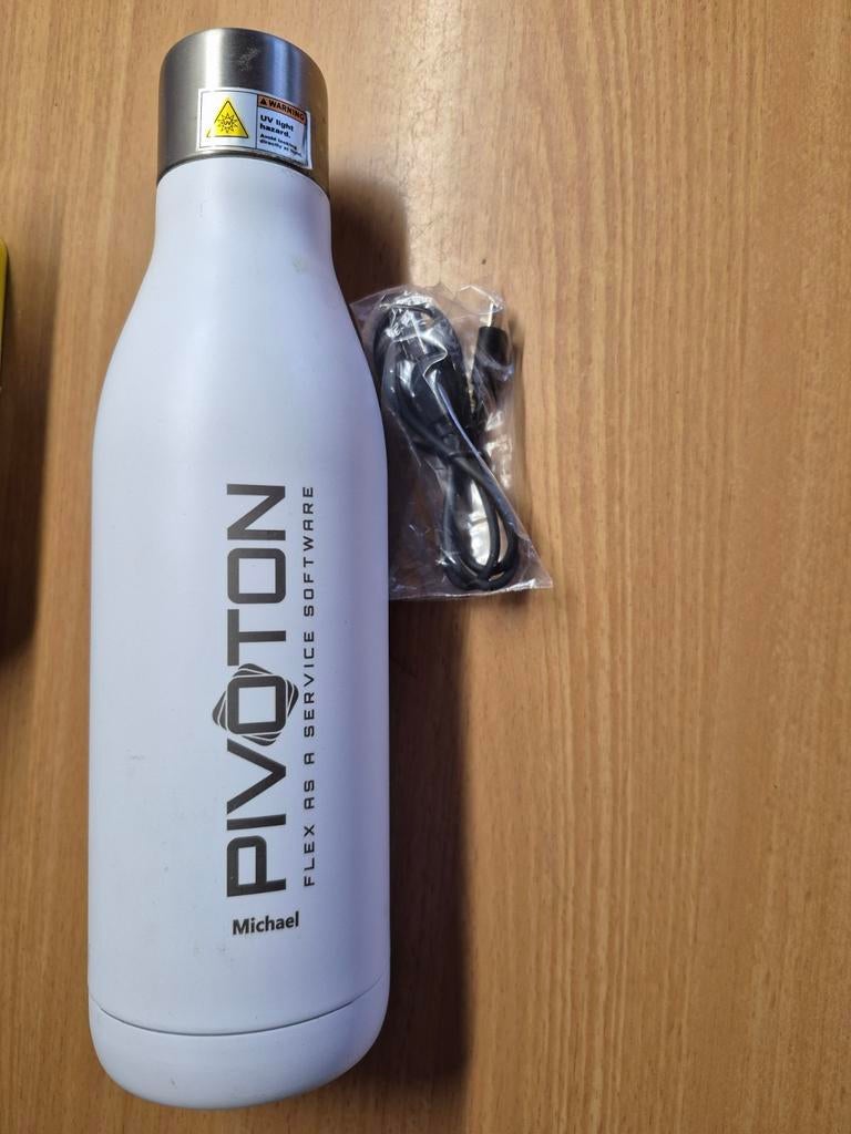 Waterfles met snoer nieuw, Ophalen, Nieuw