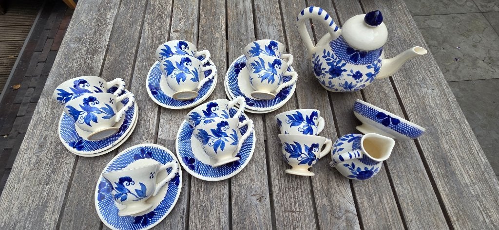 koffieservies, Ophalen