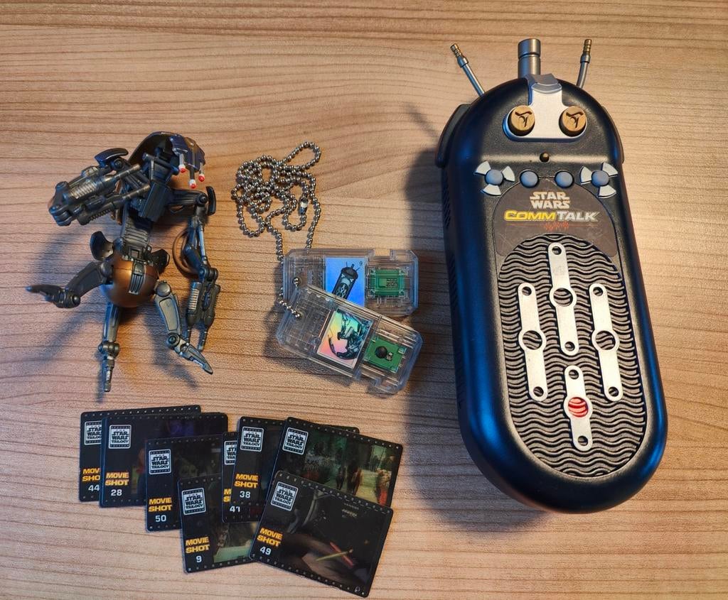 1998 Hasbro Star Wars COMM TALK incl. Destroyer Droid, Verzamelen, Star Wars, Ophalen of Verzenden