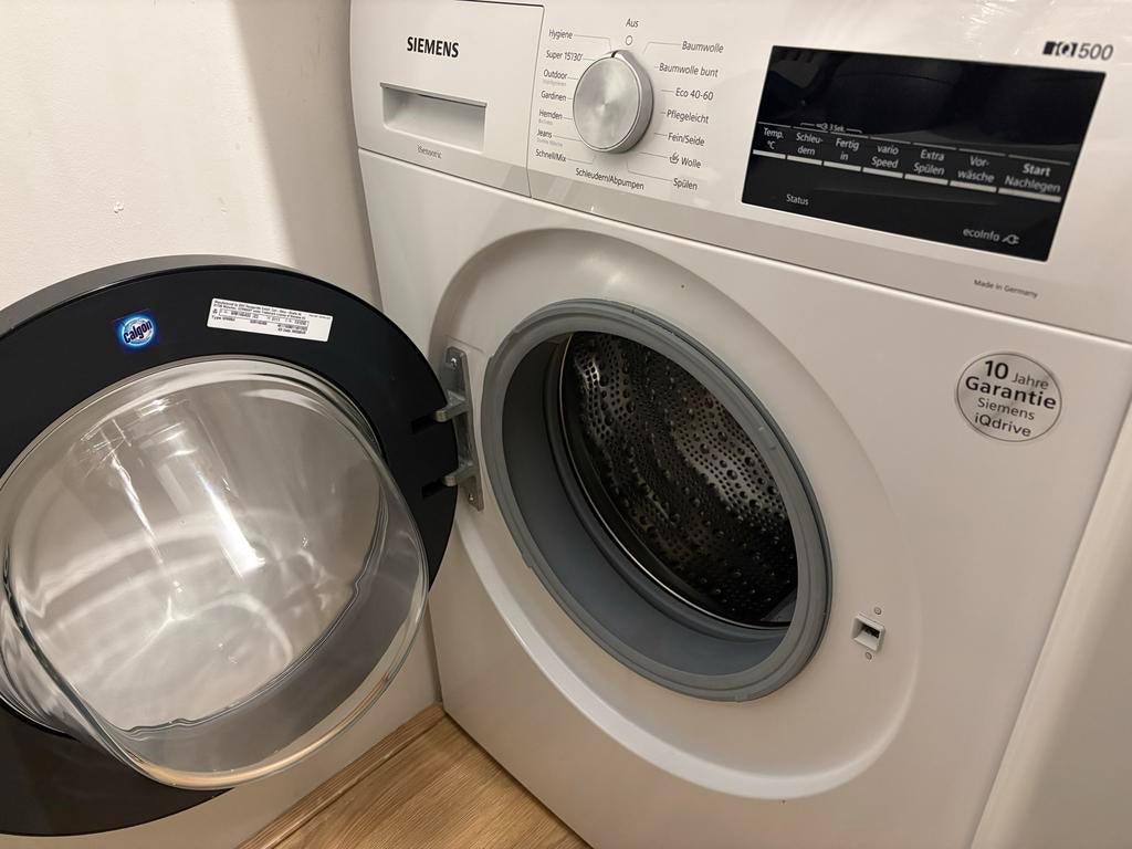 Siemens  iQ500  WM14G400 Wasmachine, Ophalen, 1200 tot 1600 toeren, Gebruikt, 8 tot 10 kg