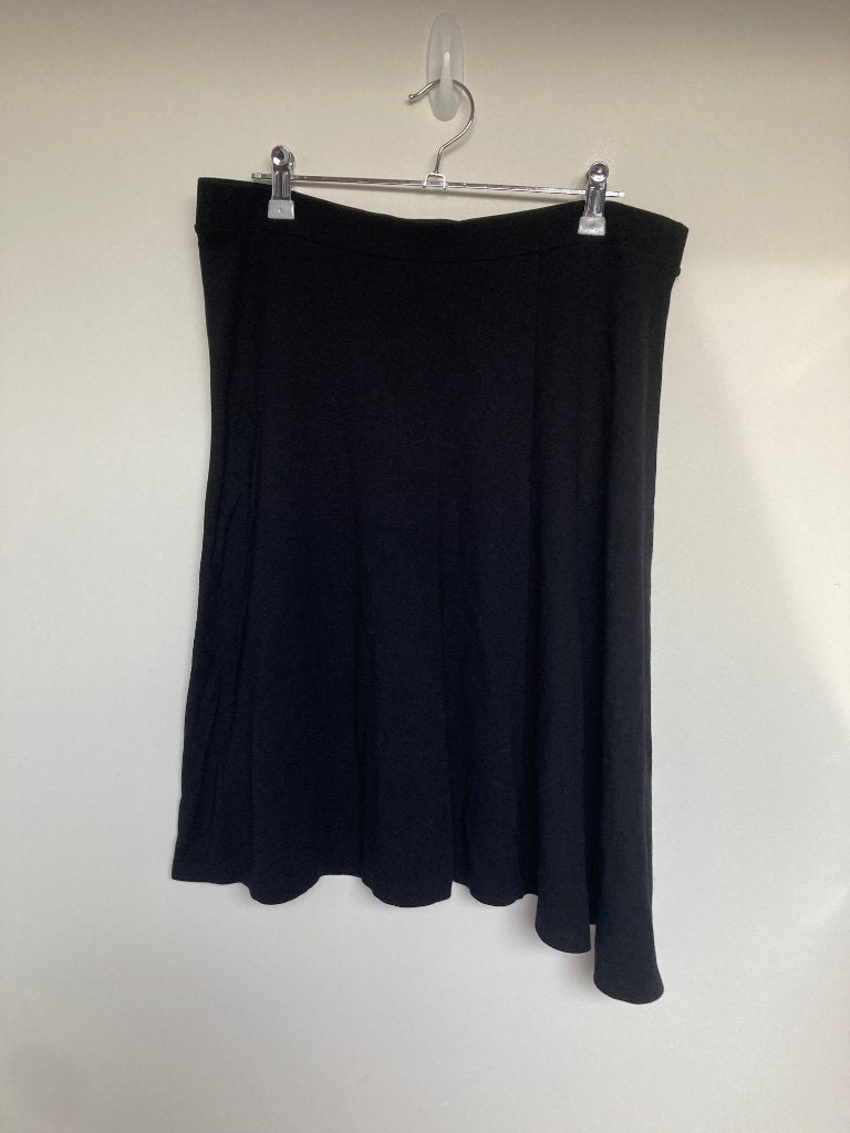 Filippa K asymmetrische rok zwart stretch maat L, Kleding | Dames, Rokken, Zwart, Maat 42/44 (L), Söder Mälarstrand 65, 9tr 118 25 Stockholm Sweden