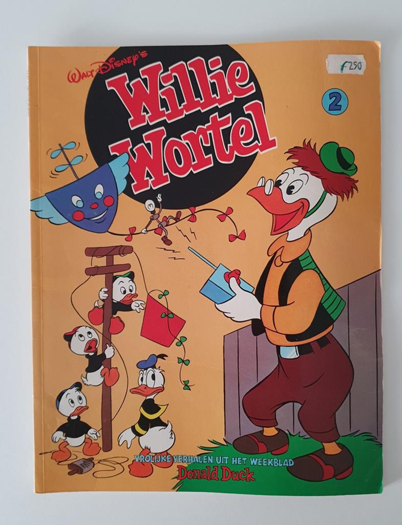 Willie Wortel 2 1982, Eén stripboek, Ophalen of Verzenden