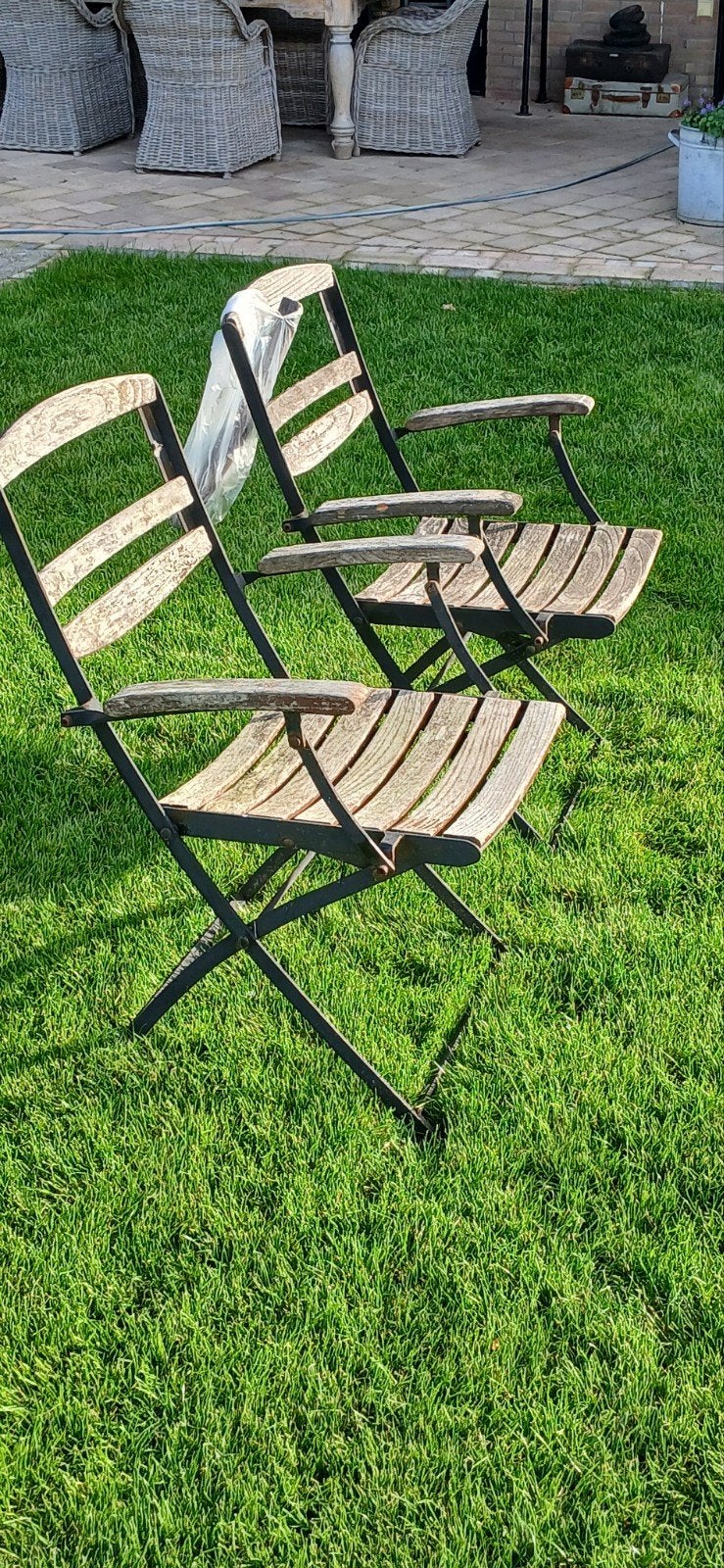 Tuinstoeltjes, Tuin en Terras, Ophalen of Verzenden