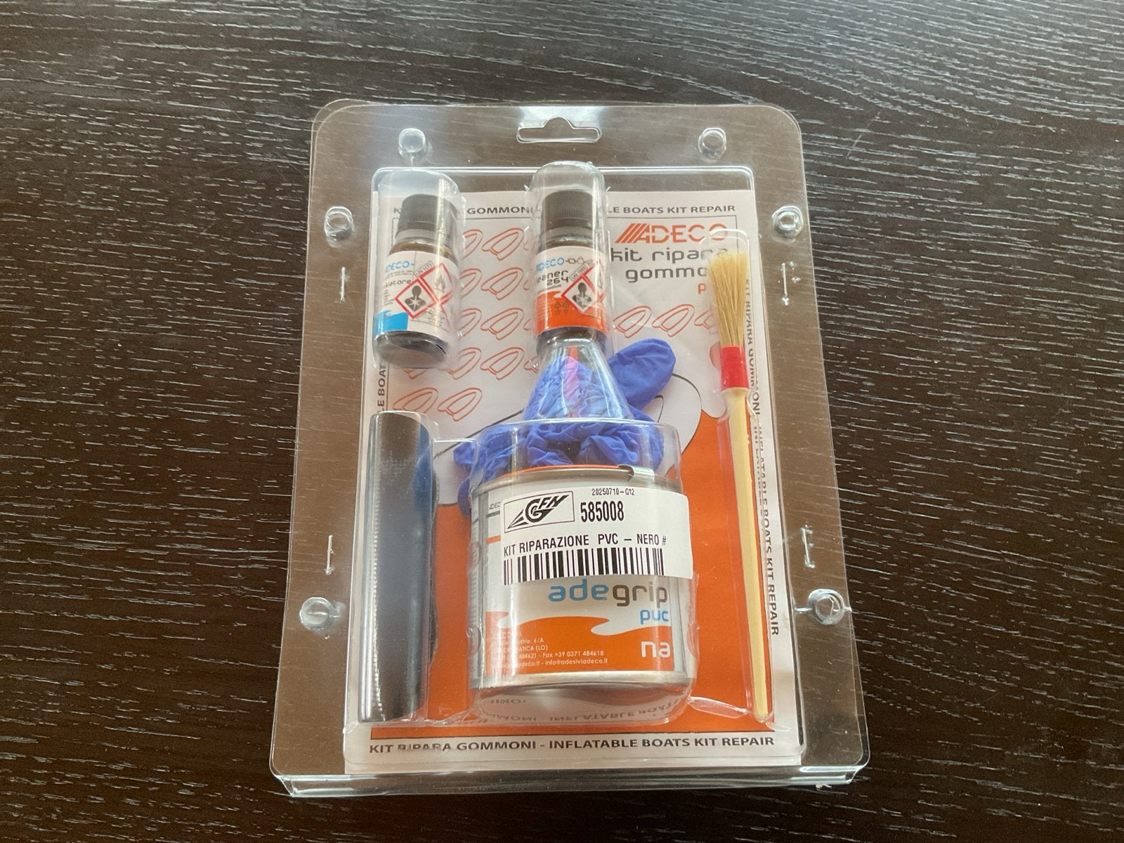 Reparatieset voor opblaasbare boten (PVC - Zwart), Ophalen of Verzenden, Nieuw, Onderhoud en Reparatie