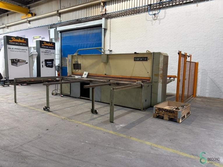 Plaatscharen Safan HVR 430-6 1997, Zakelijke goederen, Machines en Bouw | Metaalbewerking
