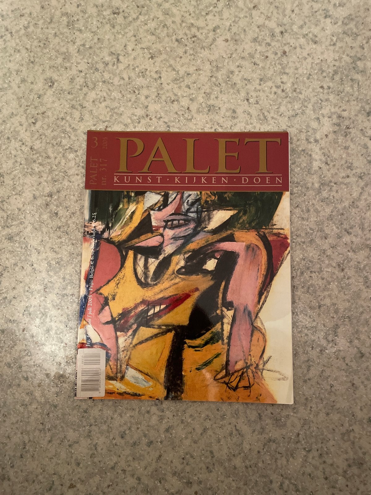 Palet Kunst Kijken Doen - Nr. 317, Juli 2005, Ophalen, Gelezen, Overige typen