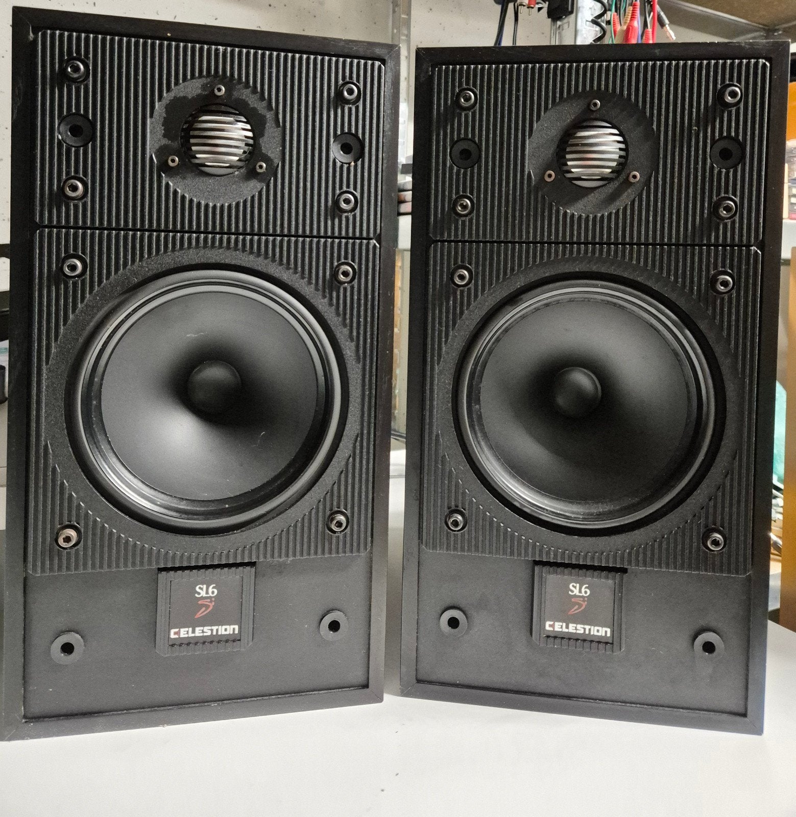 VINTAGE CELESTION SL6 si AUDIOPHILE BOOKSHELF SPEAKERS 80'S, Ophalen of Verzenden, Gebruikt, Minder dan 60 watt, Overige merken