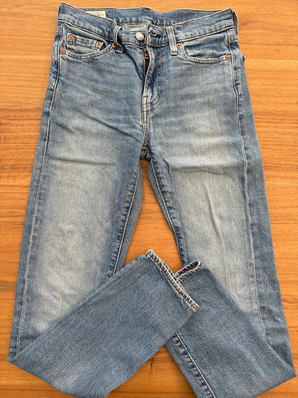 Levi's Premium 510 Skinny Jeans W27 L32, Ophalen of Verzenden, Zo goed als nieuw, Blauw