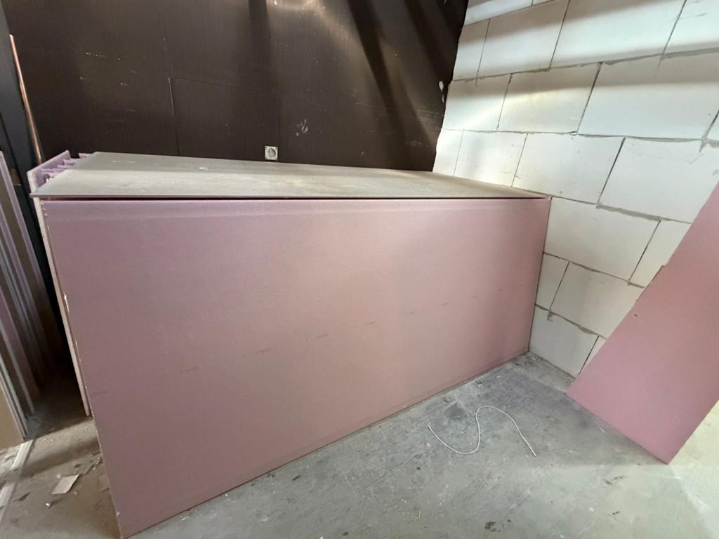 Gipsplaten Gyproc  RF Brandwerend 30 min. 260x120x1.2 cm, Ophalen of Verzenden, Nieuw, Overige materialen, Minder dan 20 mm