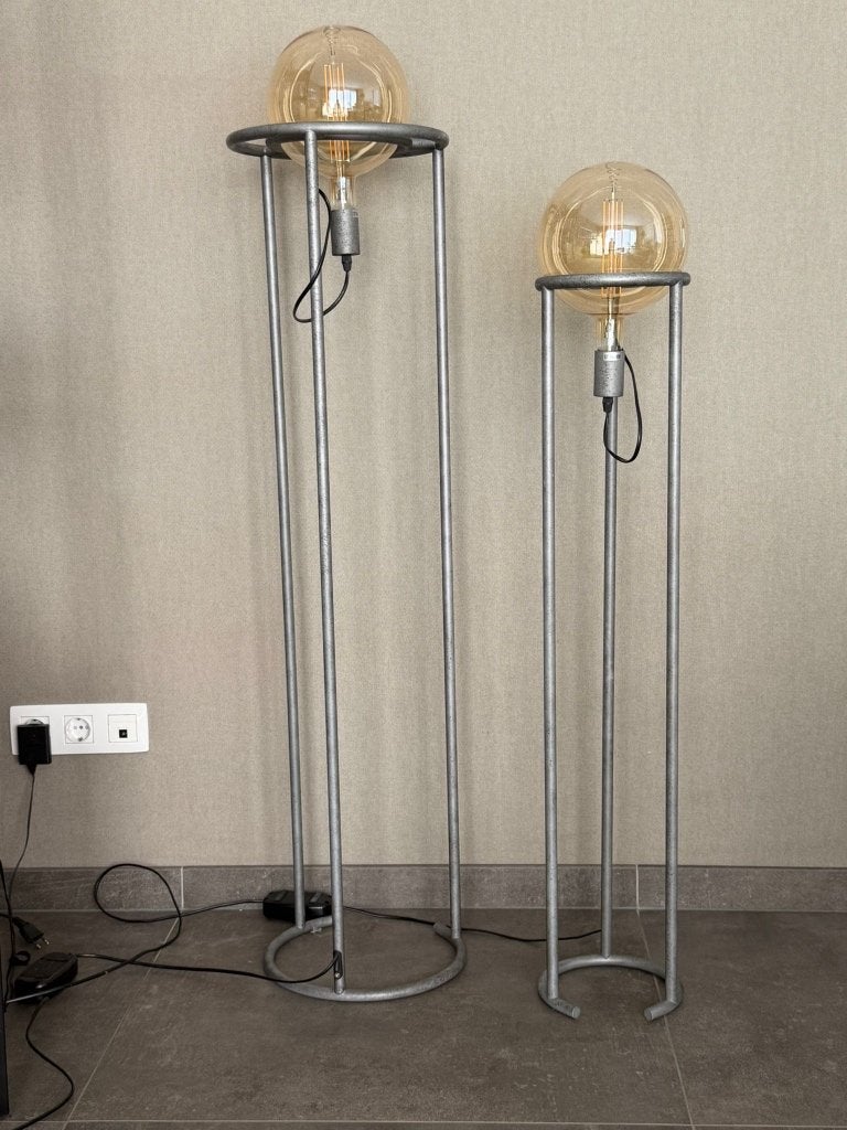 Lampen, Huis en Inrichting, Ophalen, 100 tot 150 cm, E27 (groot), Zo goed als nieuw