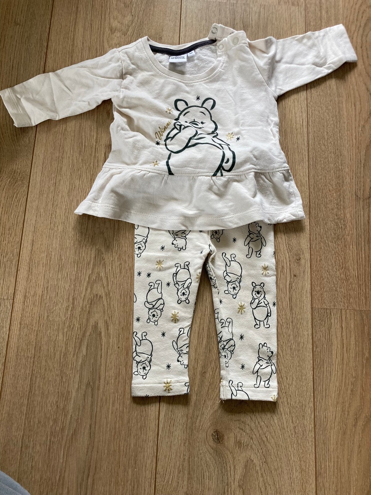 Winnie the pooh kledingsetje maat 68, Ophalen of Verzenden, Gebruikt, Meisje, Shirtje of Longsleeve