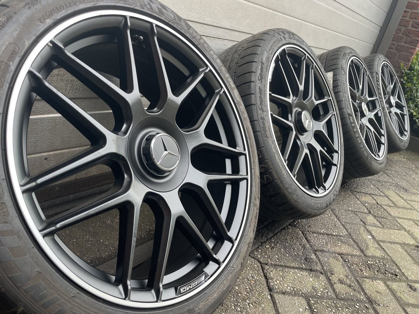 20" Mercedes AMG CLE klasse 300 E 450 200 220 C C43 velgen, Auto-onderdelen, Banden en Velgen, 245 mm, -, -, Banden en Velgen