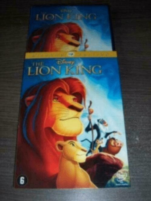 Disney The LION KING met schuifhoes rugnummer 35 z.g.a.n., Tekenfilm, Verzenden, Amerikaans, Nederlands