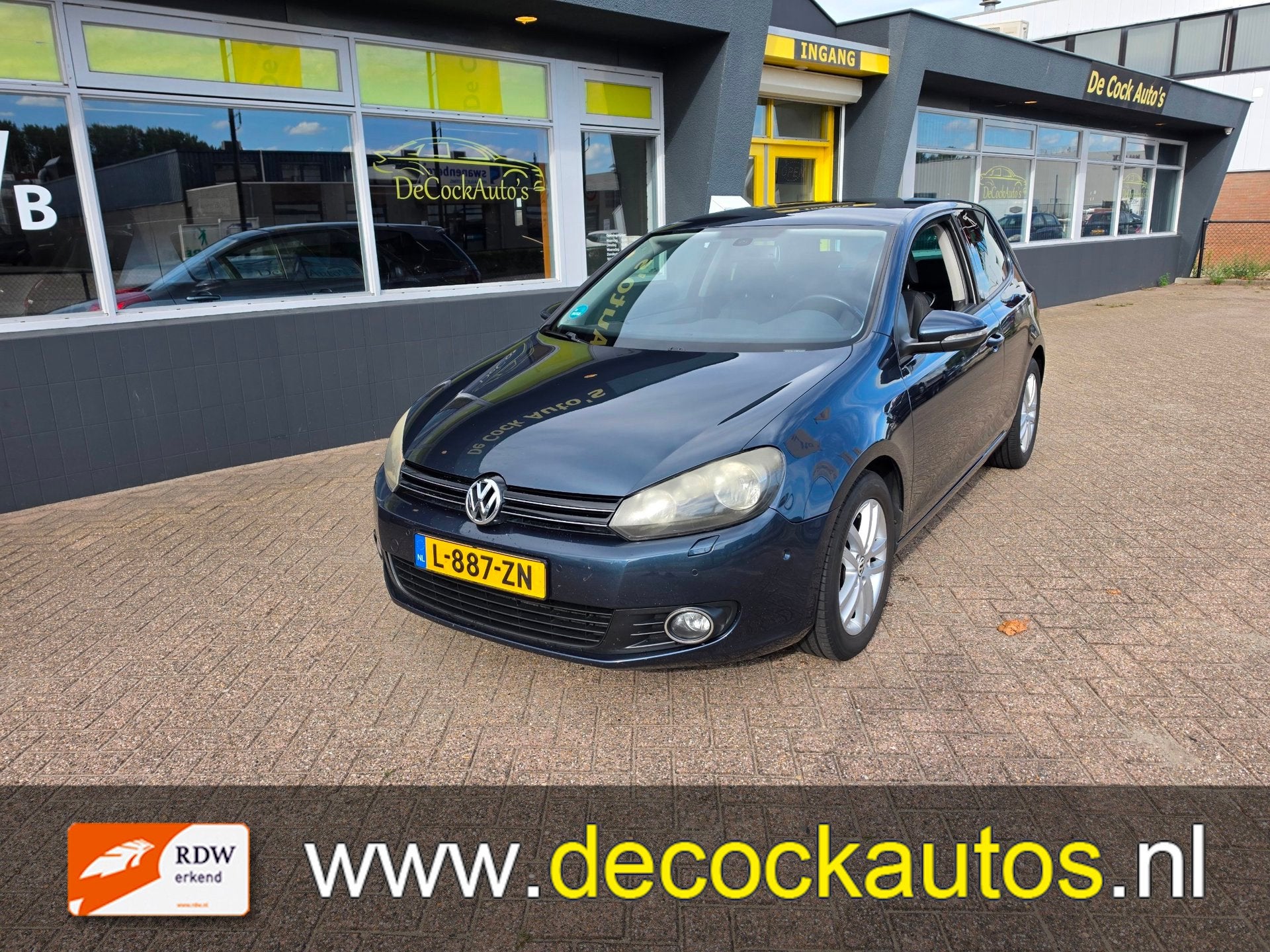 Volkswagen Golf 1.4 TSI Highline, Auto's, Euro 5, Gebruikt, 4 cilinders, Blauw