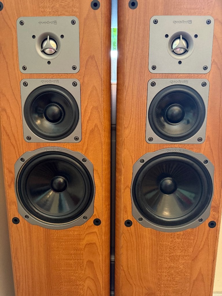 Quadral Orkan-X Luidsprekers, Vloerstaande luidspreker, Gebruikt, 60 tot 120 watt, Geschikt voor surround/home cinema
