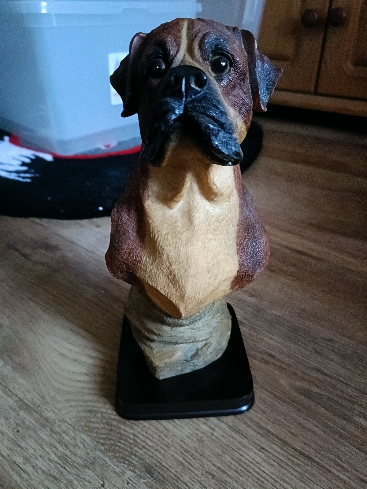 Beeldjes: Labrador en Boxer Honden, Verzamelen, Beelden en Beeldjes, Ophalen, Gebruikt, Dier