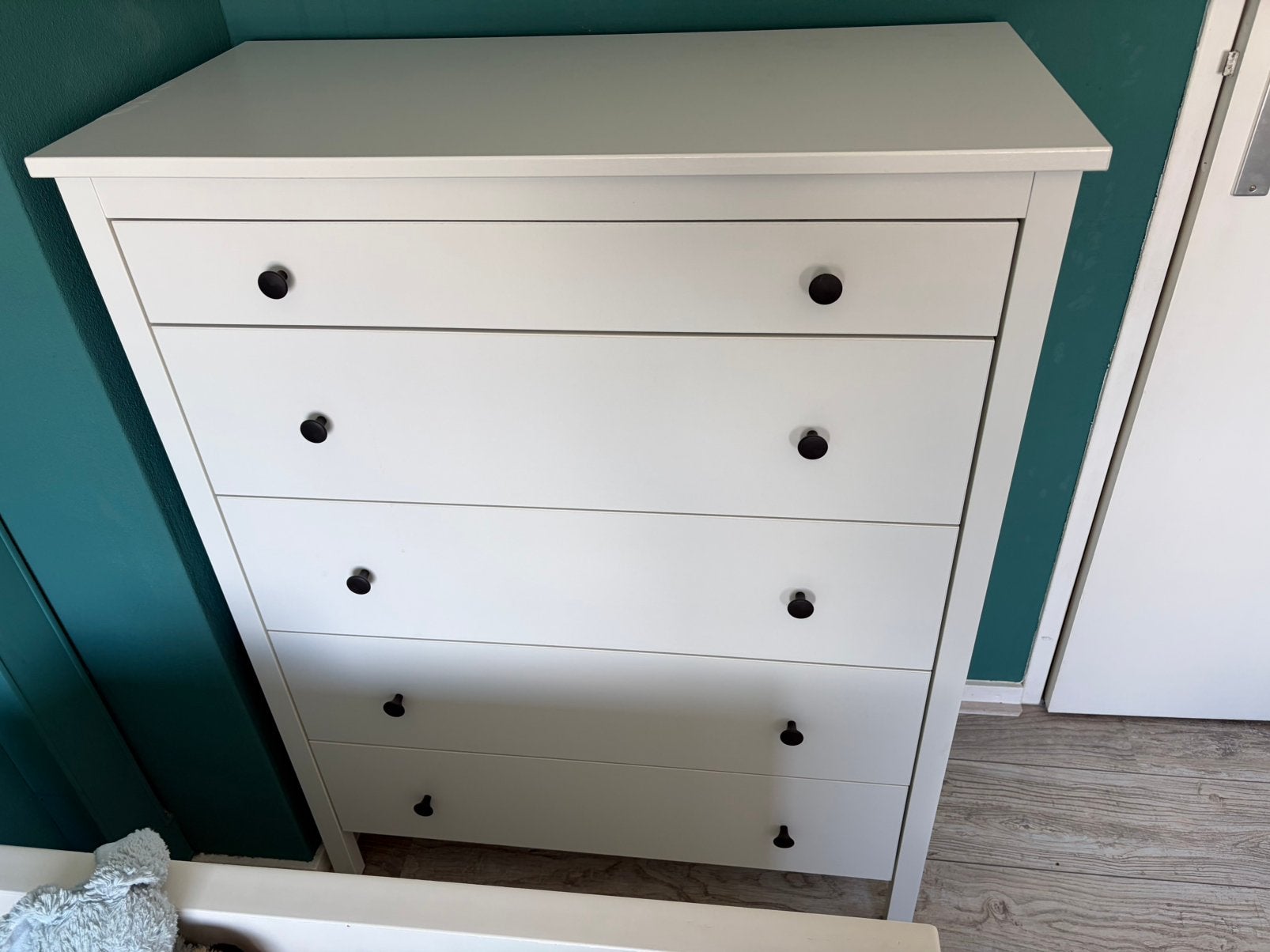 Ladekast wit IKEA KOPPANG, Huis en Inrichting, Kasten | Ladekasten, Ophalen, Gebruikt, 5 laden of meer, 100 tot 150 cm
