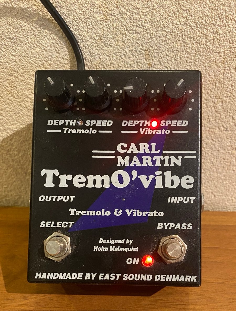 Carl Martin TremO'vibe Tremolo & Vibrato Pedal, Ophalen of Verzenden, Gebruikt, Overige typen