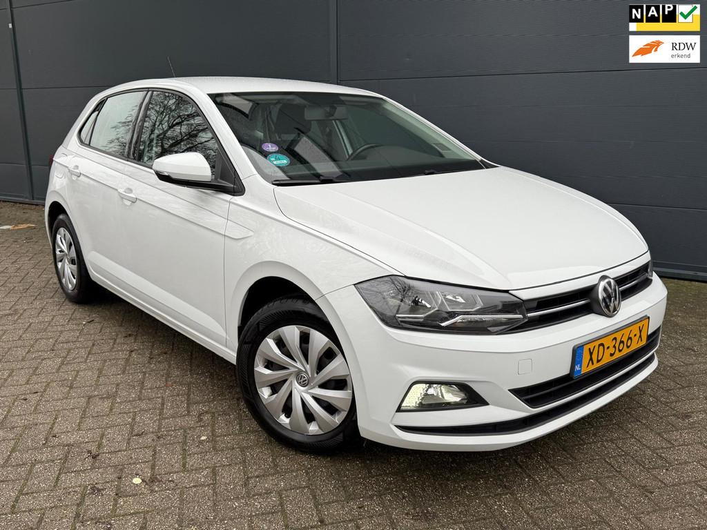 Volkswagen Polo 1.0 TSI Comfortline/Navi/Carplay/Airco/cruis, Auto's, Volkswagen, Voorwielaandrijving, 40 €/maand, Euro 6, Wit